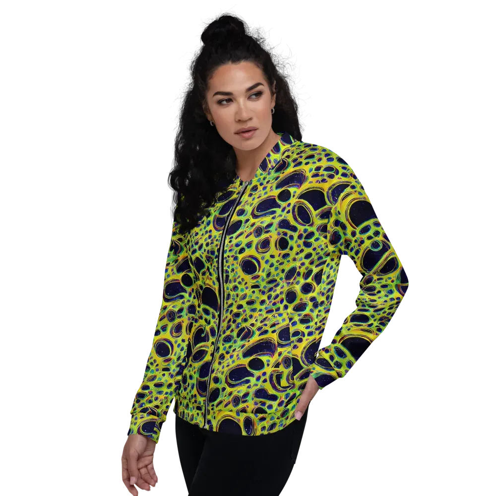 Acidic Nebula on Bomber Jacket — Left