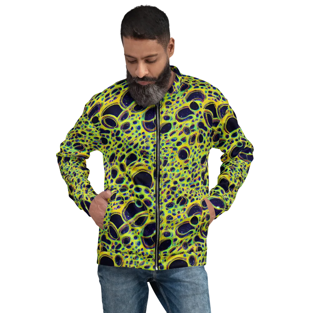 Acidic Nebula on Bomber Jacket — Front