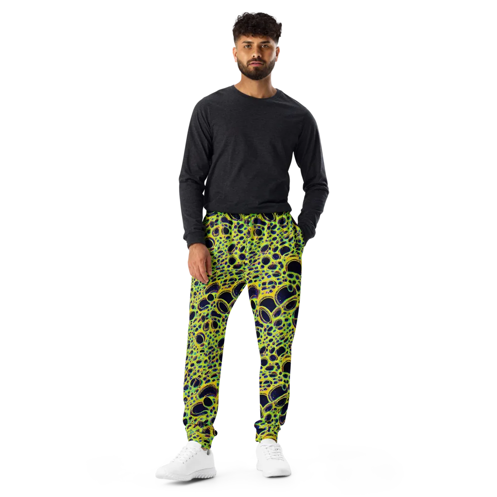 Acidic Nebula on Men's Joggers — Front
