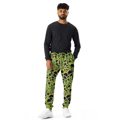 Acidic Nebula on a Men's Joggers