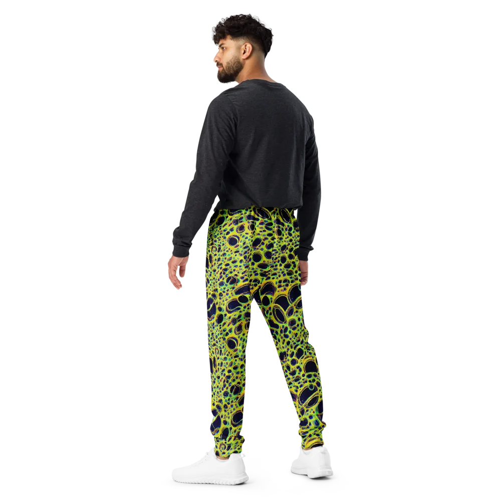 Acidic Nebula on Men's Joggers — Back