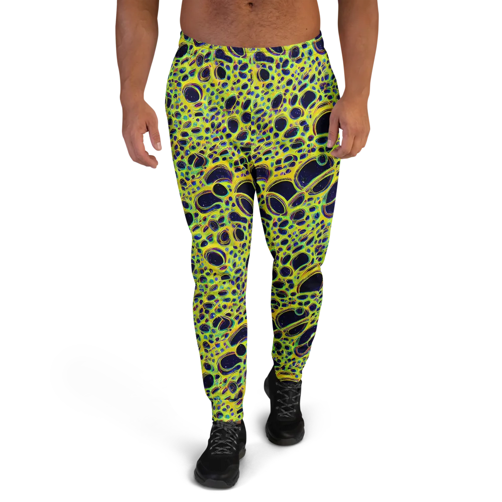 Acidic Nebula on Men's Joggers — Front
