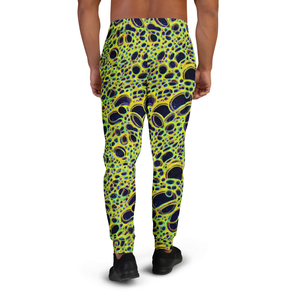 Acidic Nebula on Men's Joggers — Back