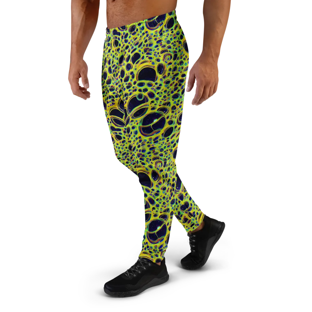 Acidic Nebula on Men's Joggers — Left