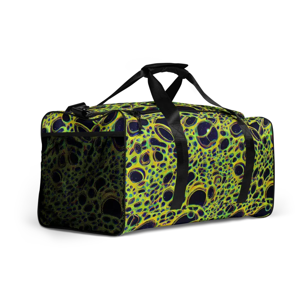 Acidic Nebula on Duffle Bag — Right Front