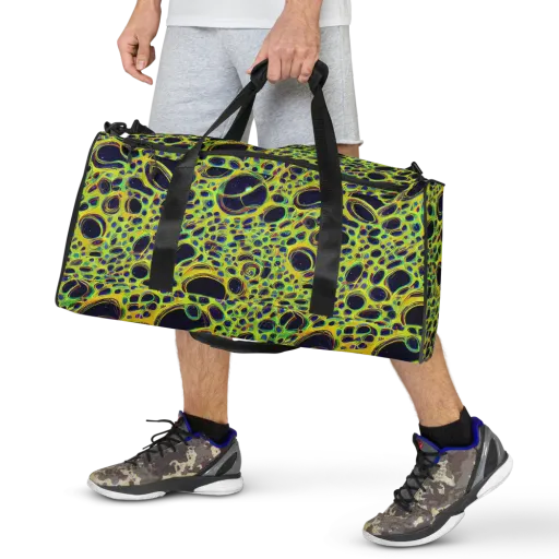 Acidic Nebula on a Duffle Bag