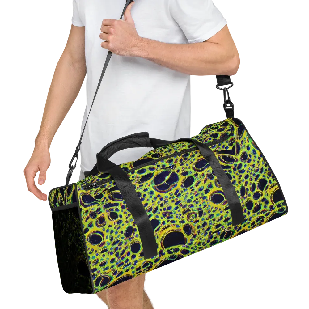 Acidic Nebula on Duffle Bag — Right Front