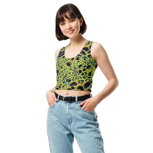 Acidic Nebula on a Crop Top