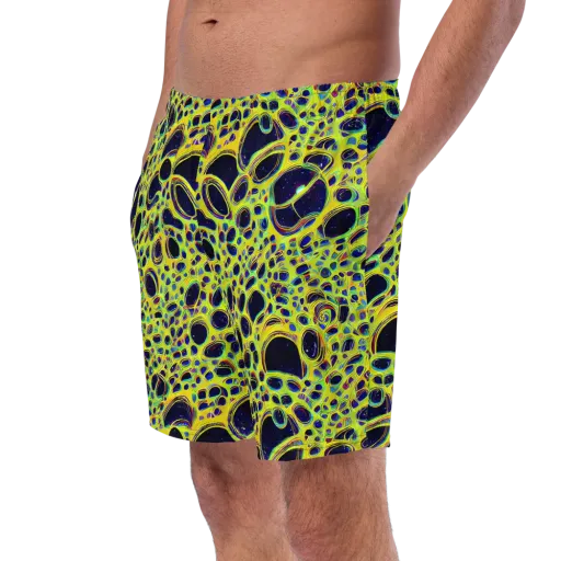 Acidic Nebula on a Swim Trunks