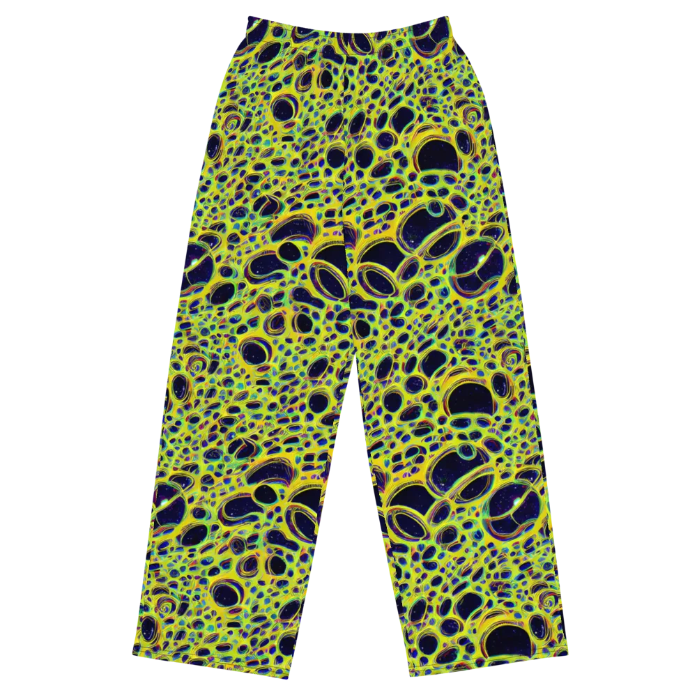 Acidic Nebula on Wide-Leg Pants — Front