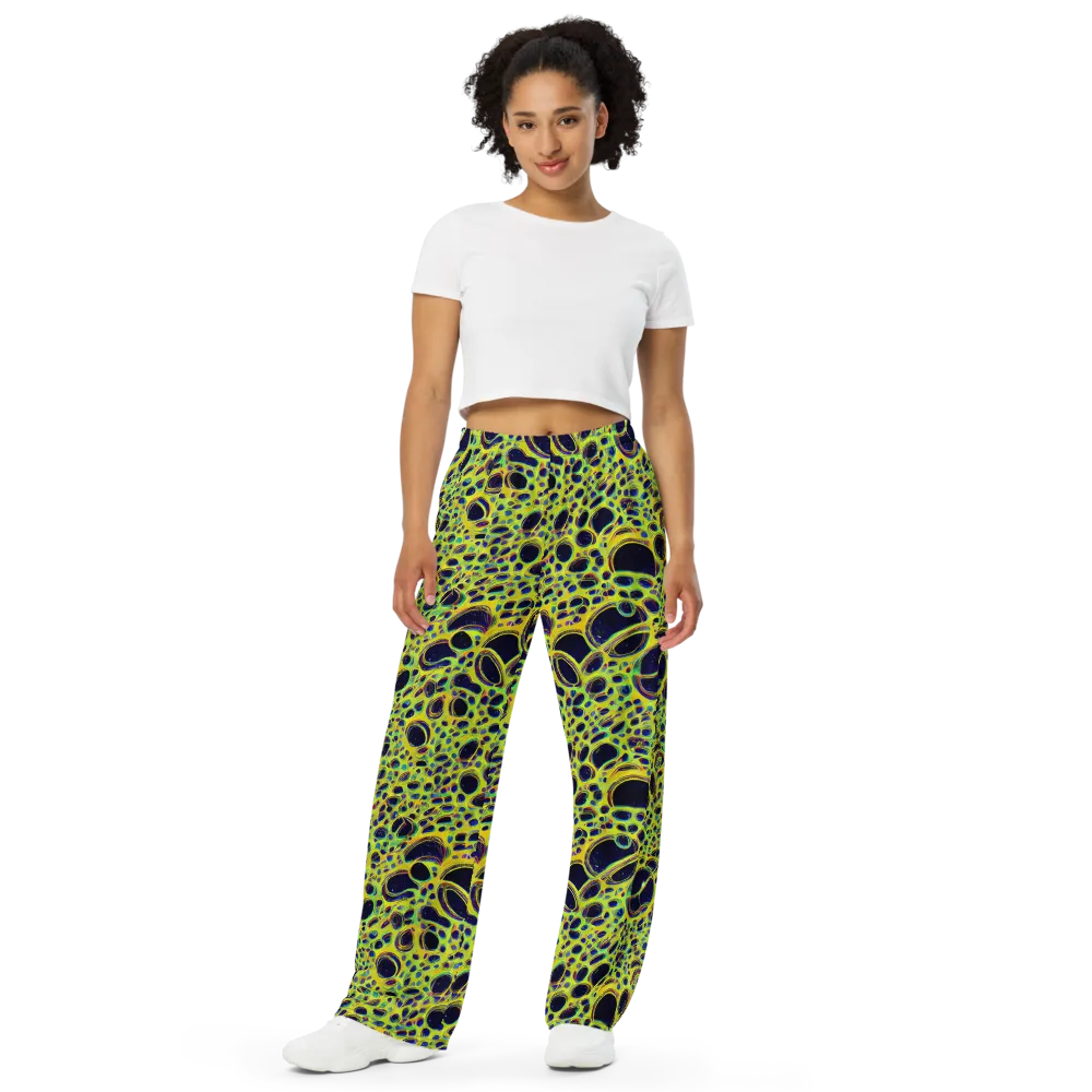 Acidic Nebula on Wide-Leg Pants — Front