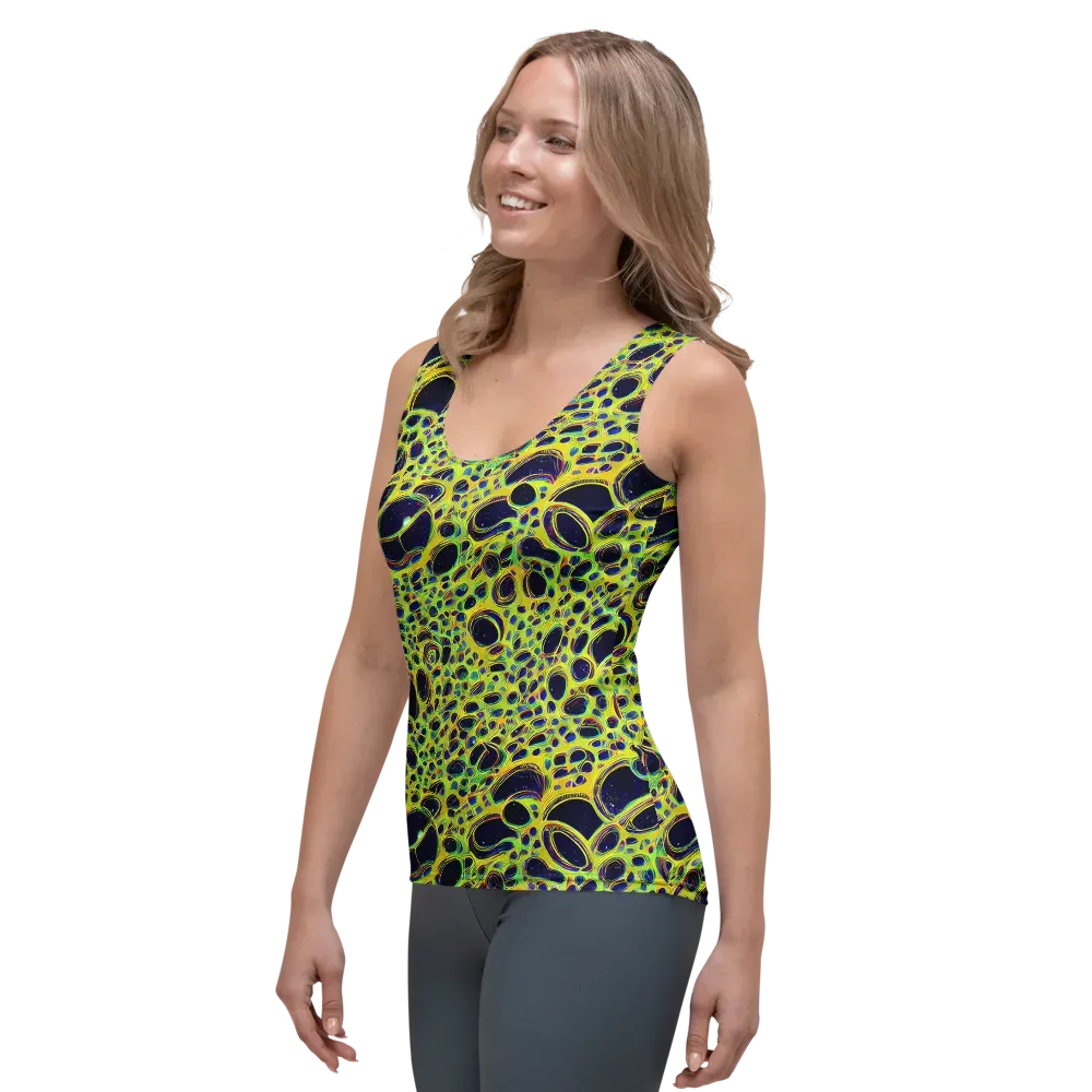 Acidic Nebula on Women's Tank Top — Left Front