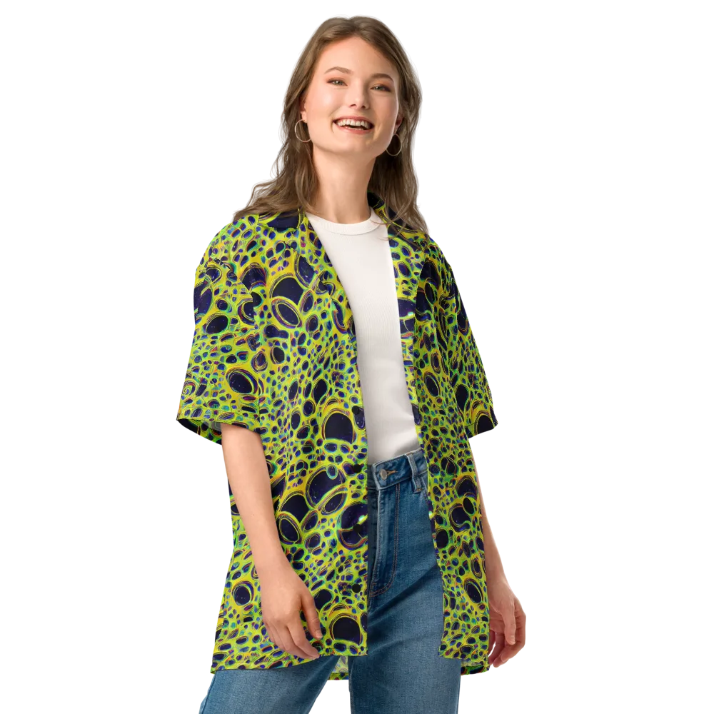 Acidic Nebula on Button Shirt — Front
