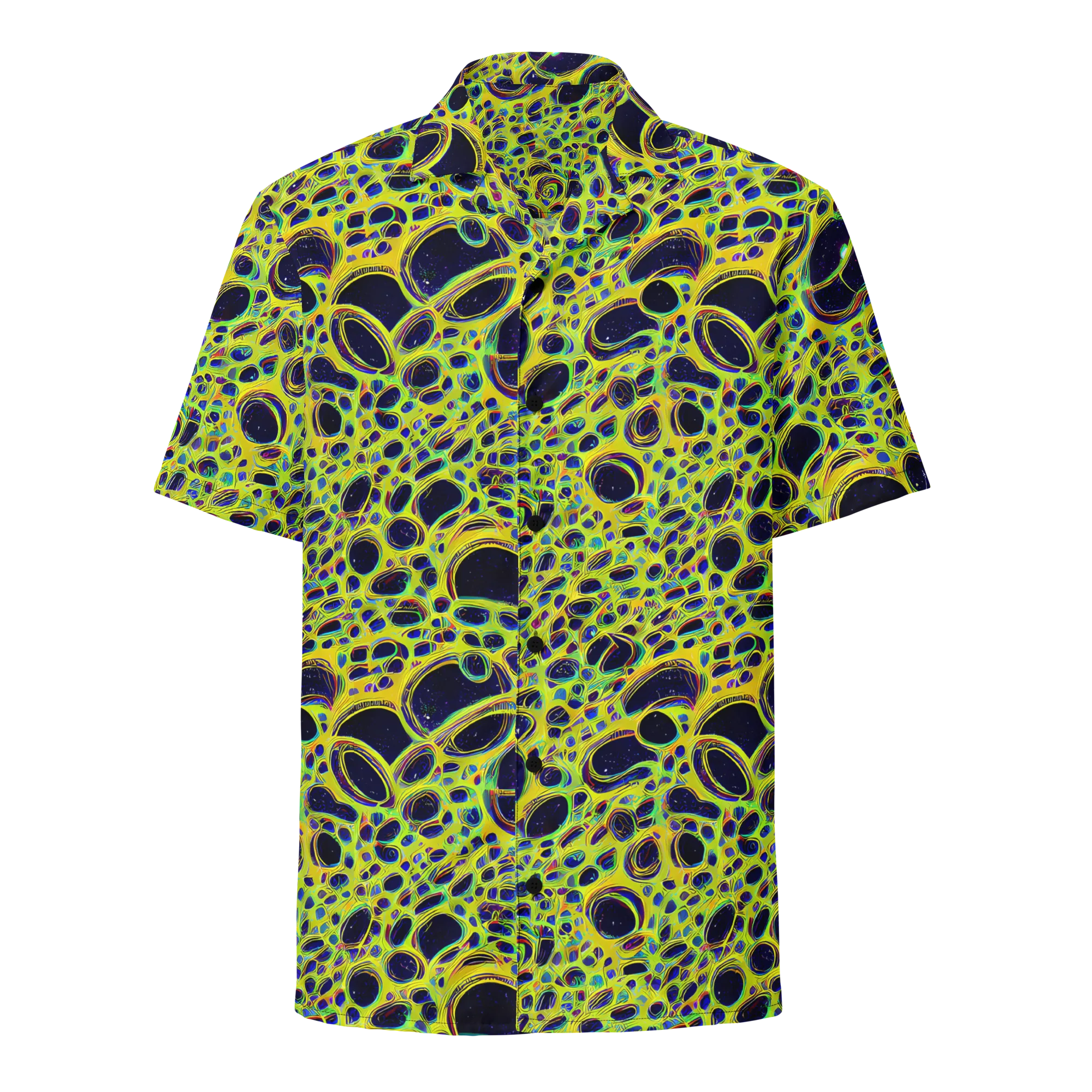 Acidic Nebula on Button Shirt — Front
