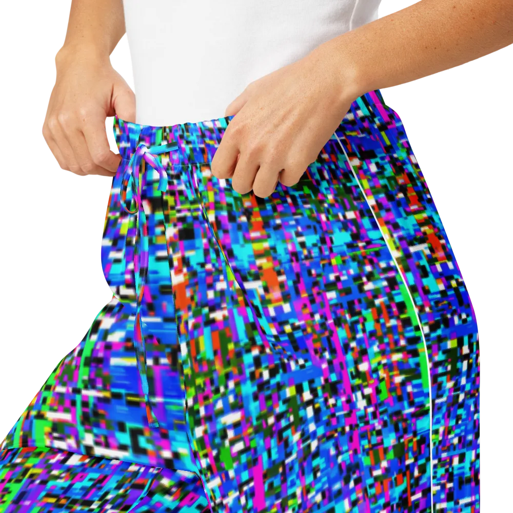 Neon Mosaic on Women's Pajama Pants — Product details