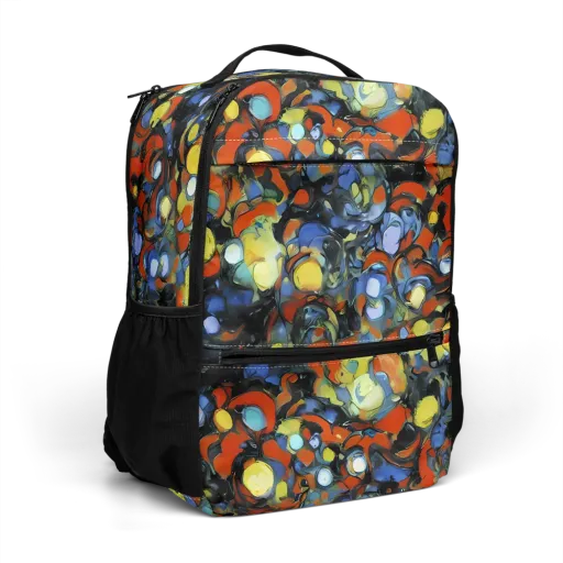 The Vivid Collapse on a Utility Backpack