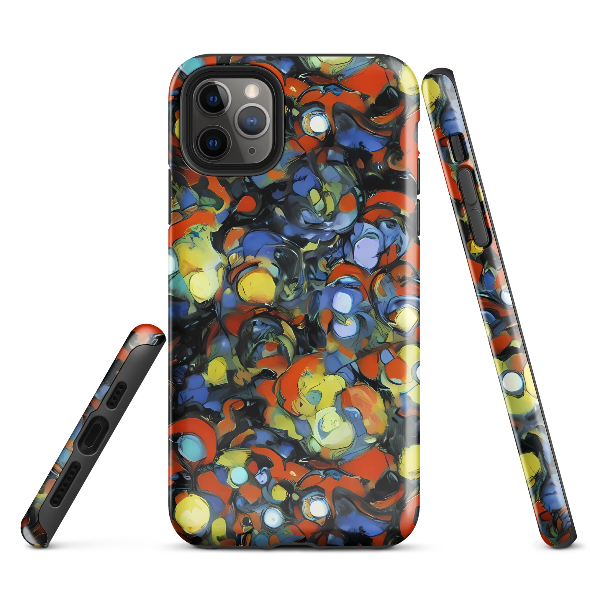 The Vivid Collapse on Tough Case for iPhone® — Front