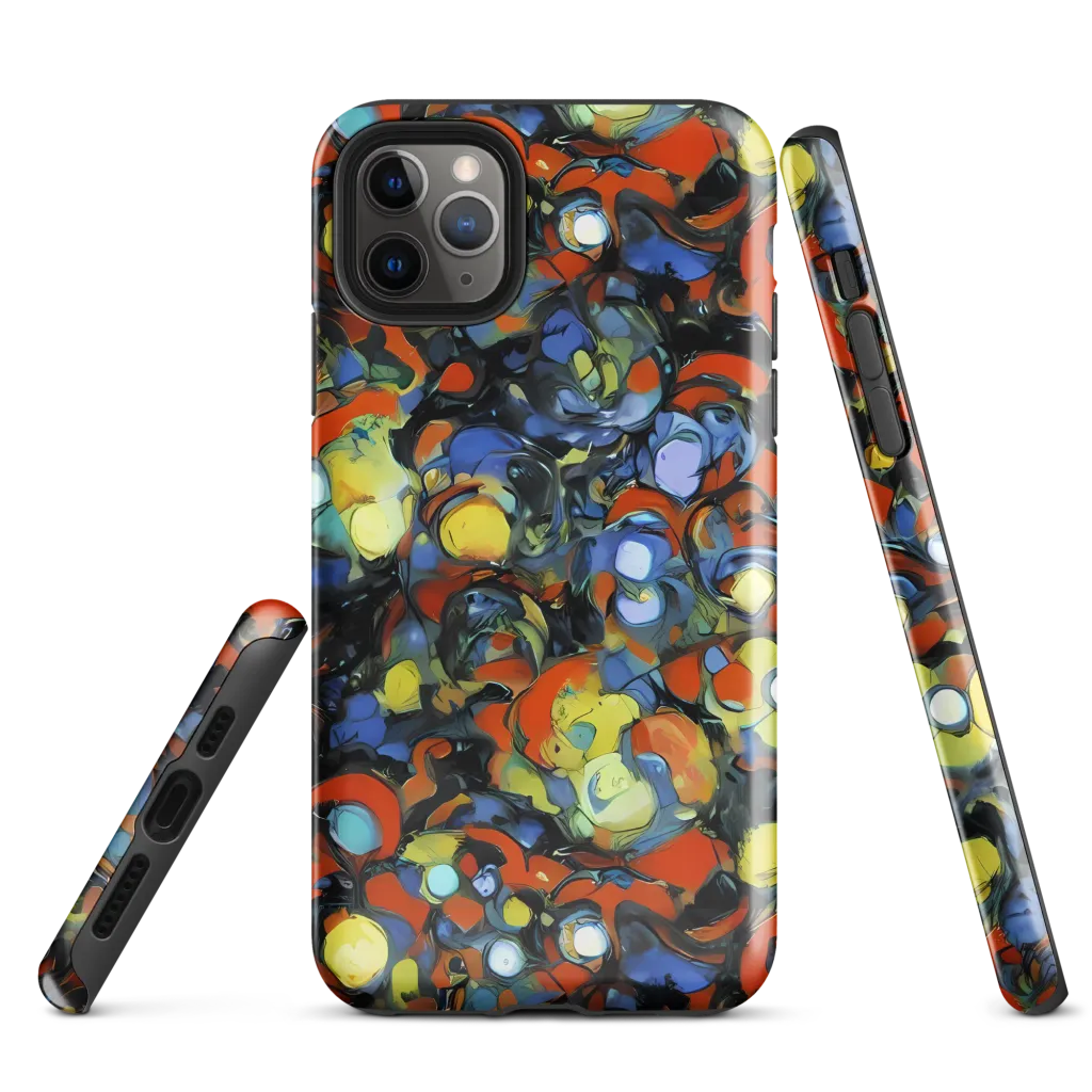 The Vivid Collapse on Tough Case for iPhone® — Front