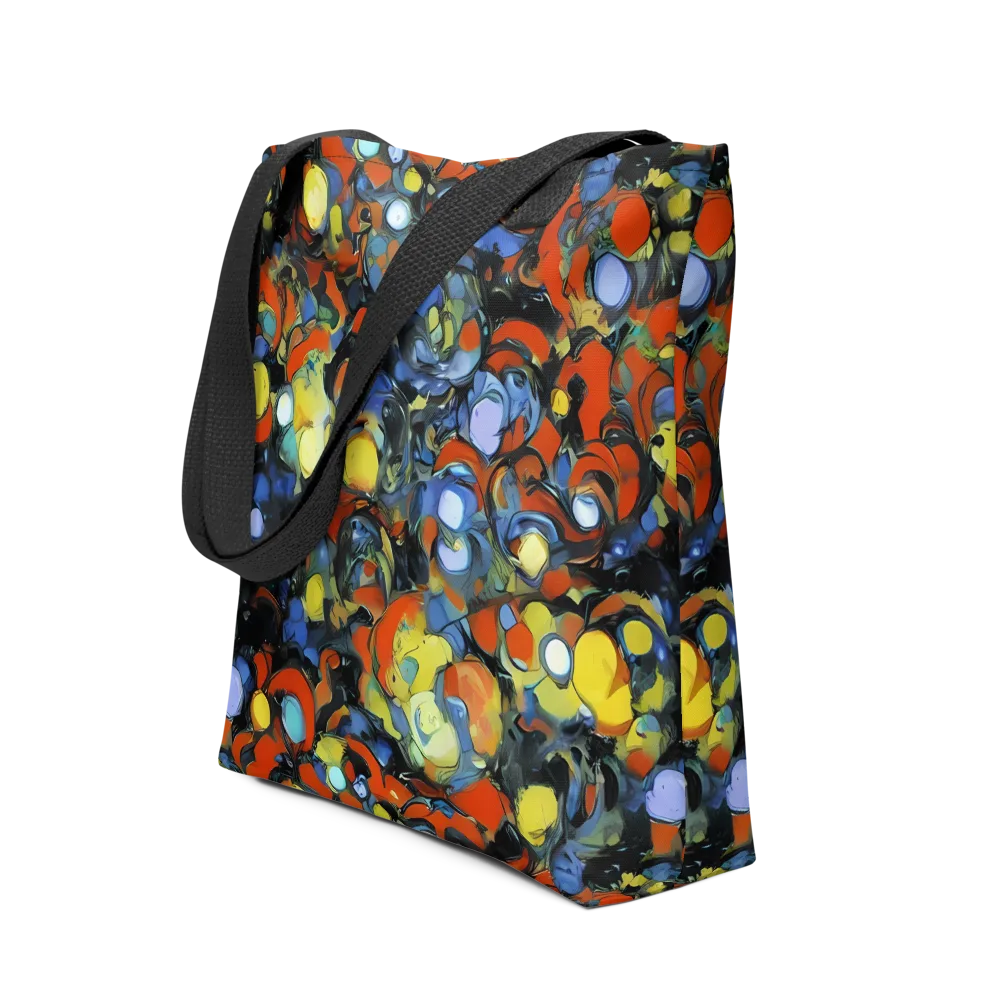 The Vivid Collapse on Tote Bag — Front