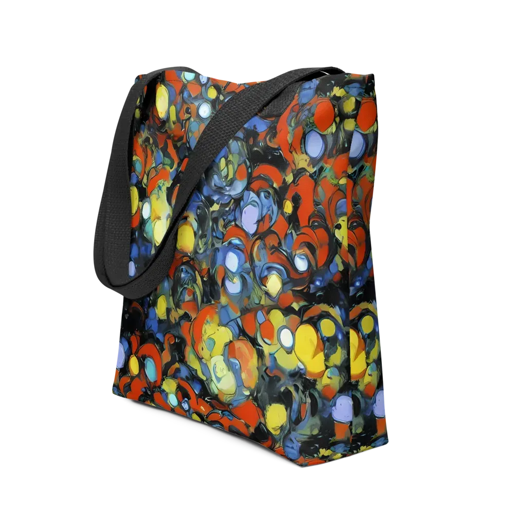 The Vivid Collapse on Tote Bag — Front