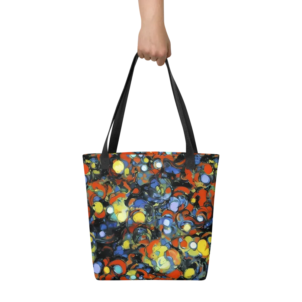 The Vivid Collapse on Tote Bag — Front