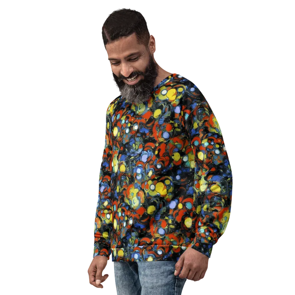 The Vivid Collapse on Sweatshirt — Left Front