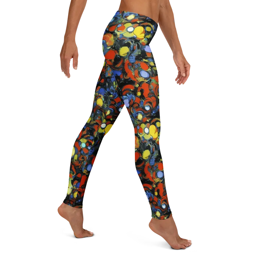 The Vivid Collapse on Leggings — Right