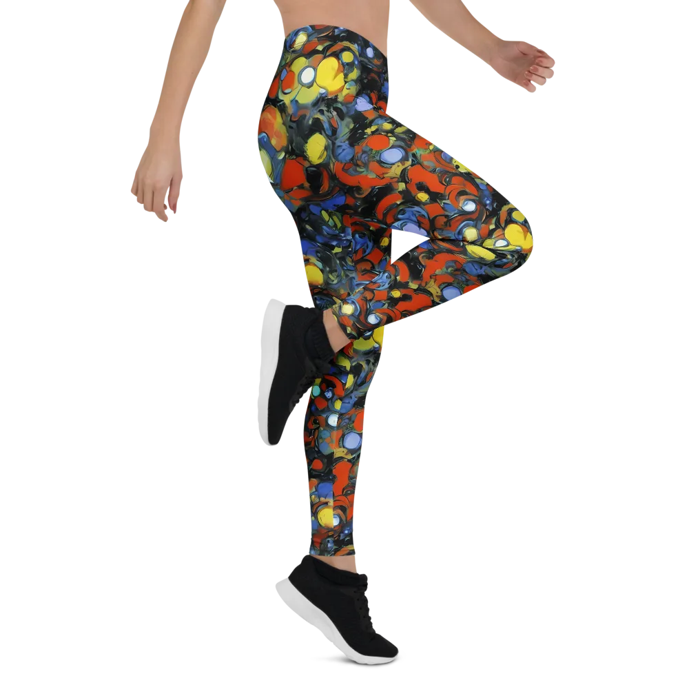 The Vivid Collapse on Leggings — Right