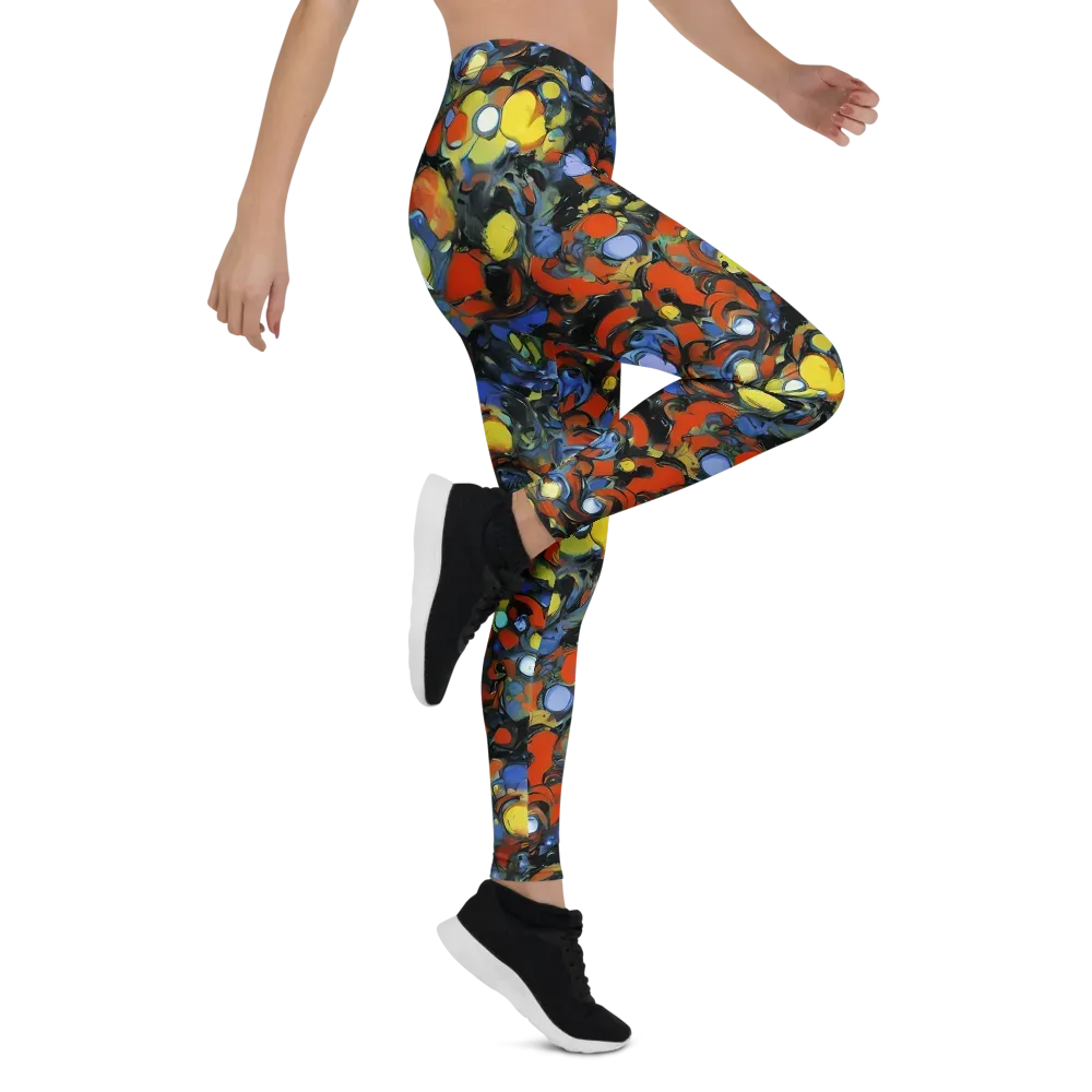The Vivid Collapse on Leggings — Right