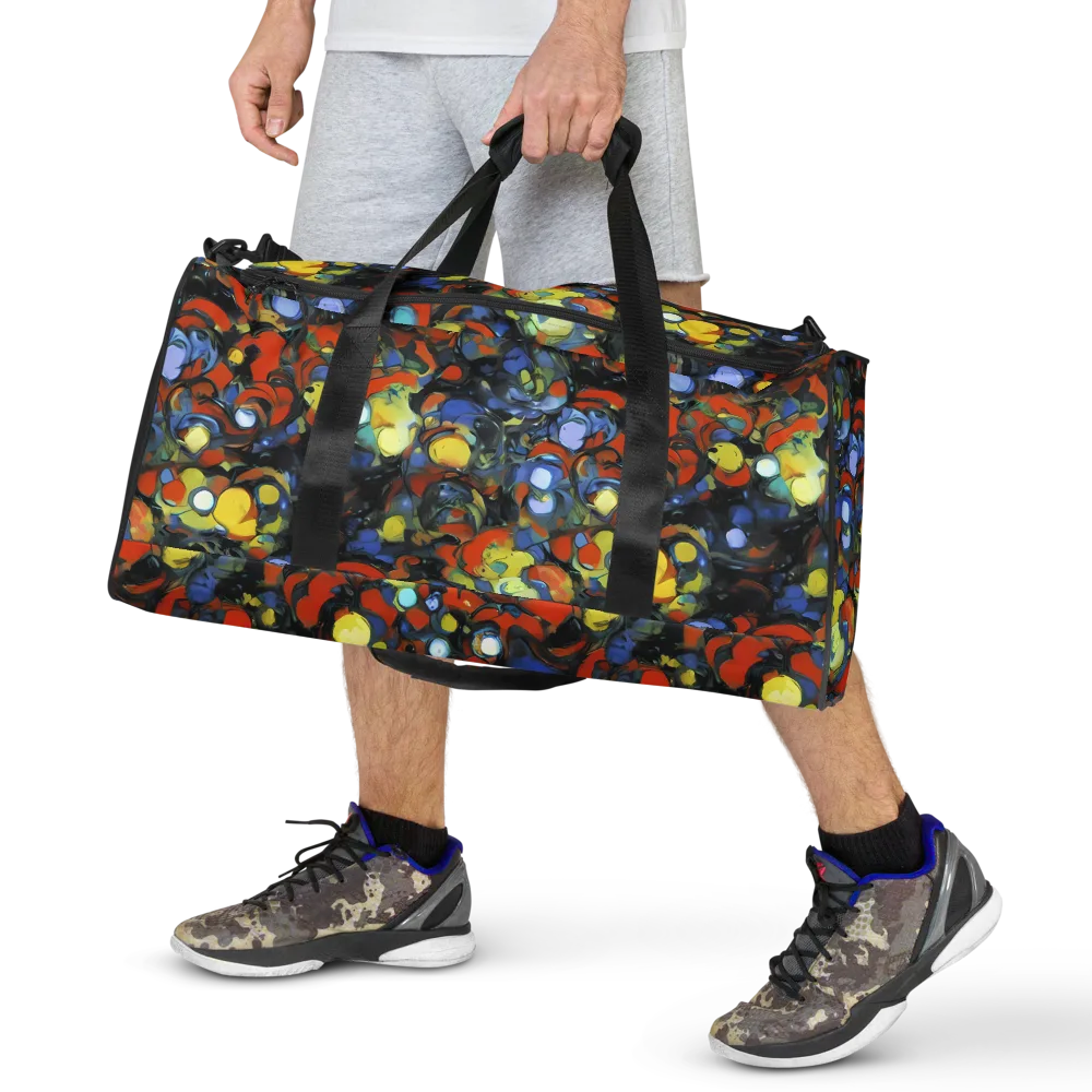 The Vivid Collapse on Duffle Bag — Front