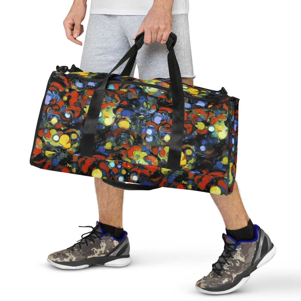 The Vivid Collapse on Duffle Bag — Front