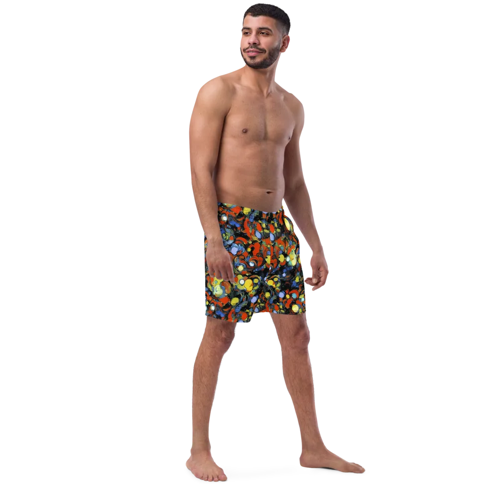 The Vivid Collapse on Swim Trunks — Right Front