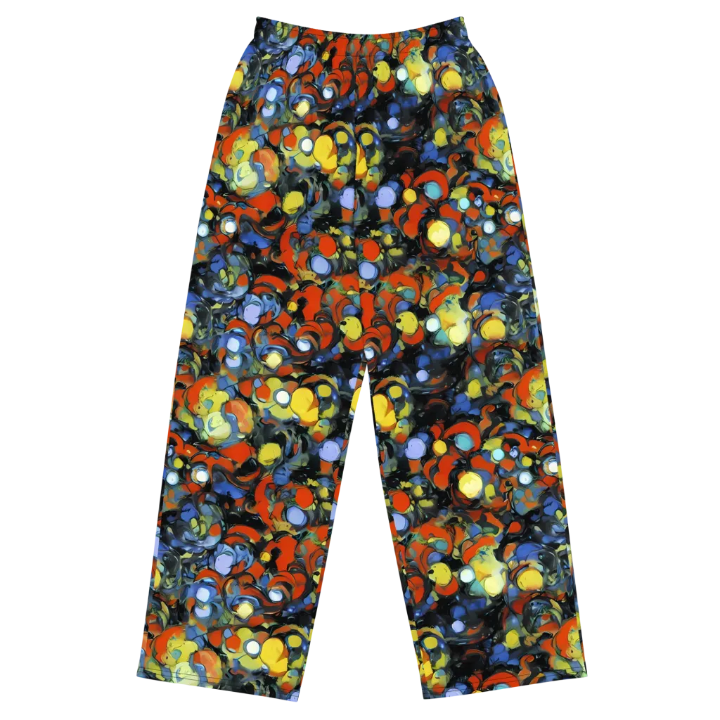 The Vivid Collapse on Wide-Leg Pants — Front