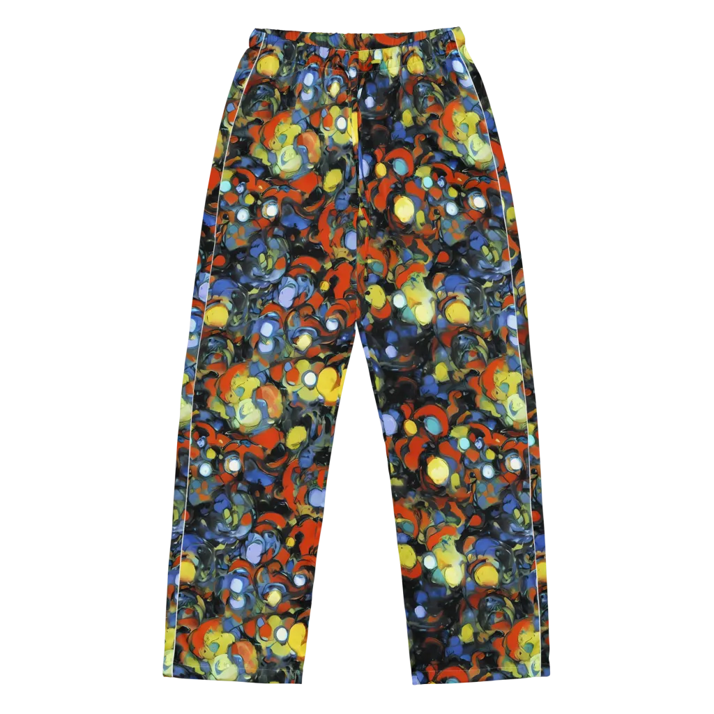 The Vivid Collapse on Women's Pajama Pants — Front