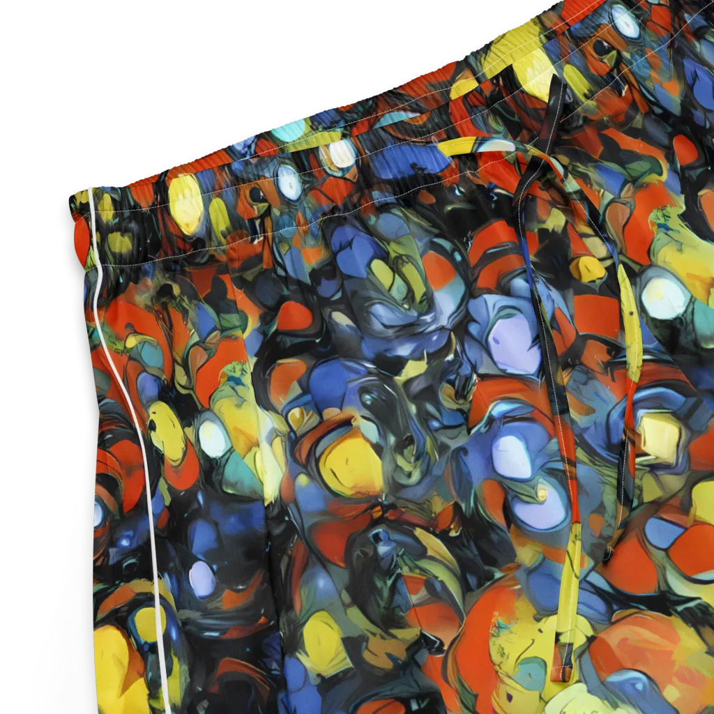 The Vivid Collapse on Women's Pajama Shorts — Product details