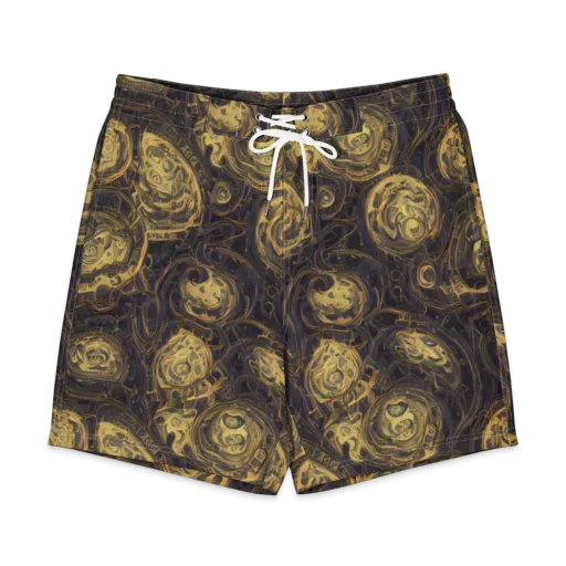 Astral Crucible on a Men's Board Shorts