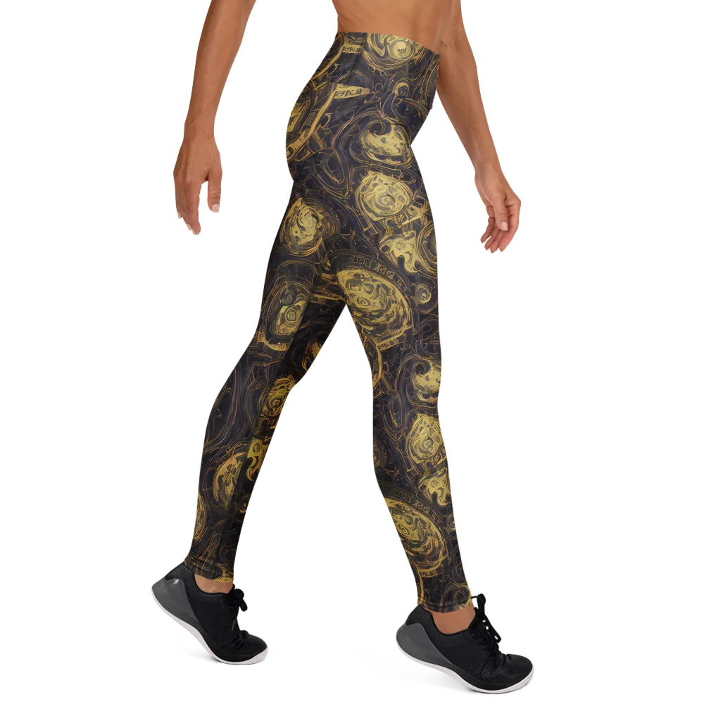 Astral Crucible on Yoga Leggings — Right