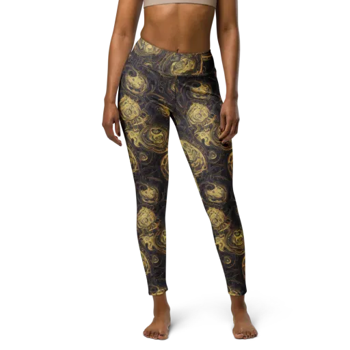 Astral Crucible on a Yoga Leggings