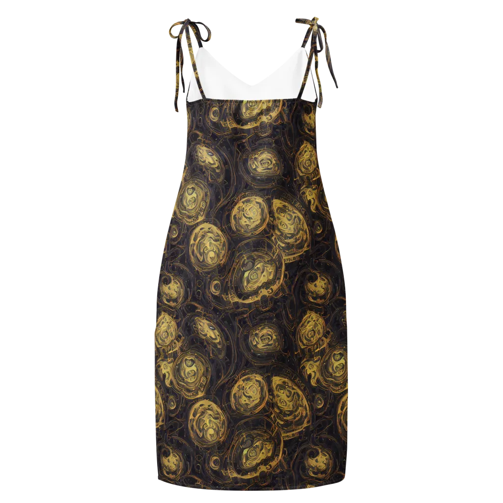 Astral Crucible on Slip Dress — Back
