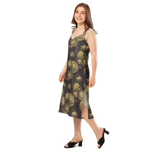 Astral Crucible on a Slip Dress