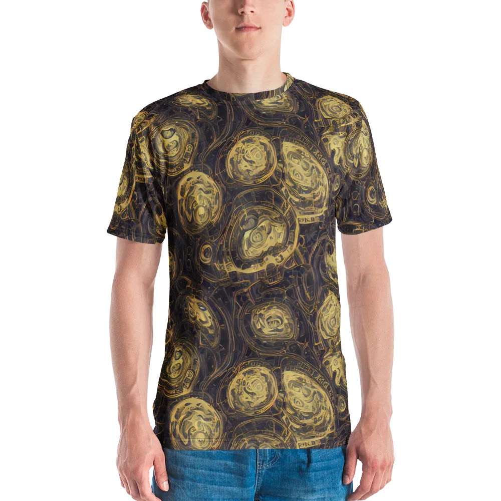 Astral Crucible on Men's Crew Neck T-Shirt — Front