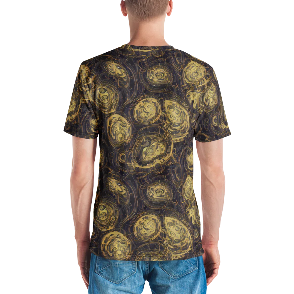 Astral Crucible on Men's Crew Neck T-Shirt — Back