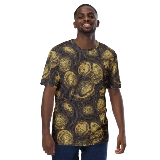 Astral Crucible on a Men's Crew Neck T-Shirt