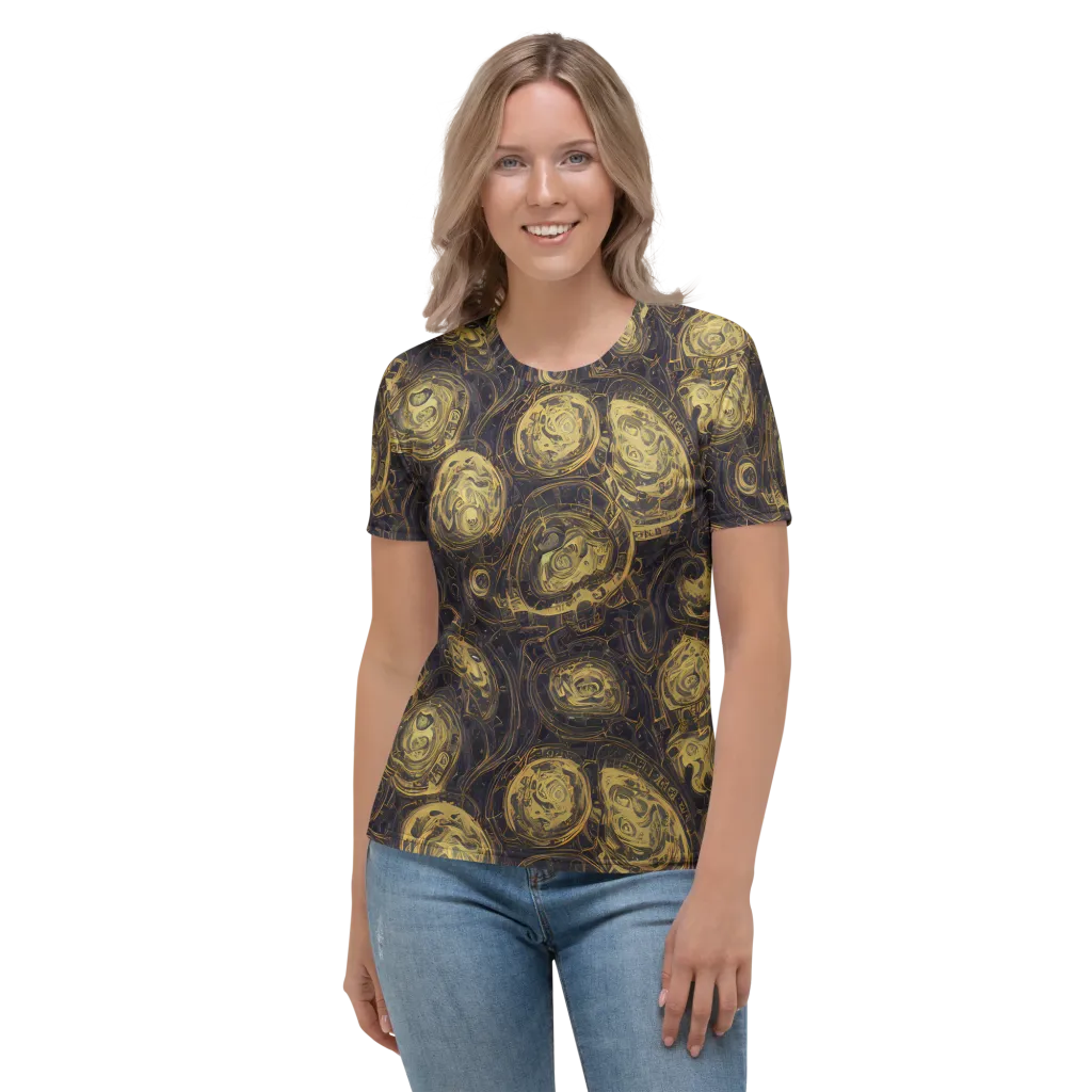 Astral Crucible on Women's Crew Neck T-Shirt — Front