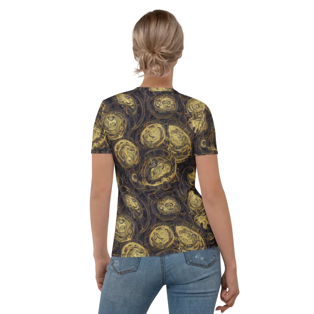 Astral Crucible on Women's Crew Neck T-Shirt — Back