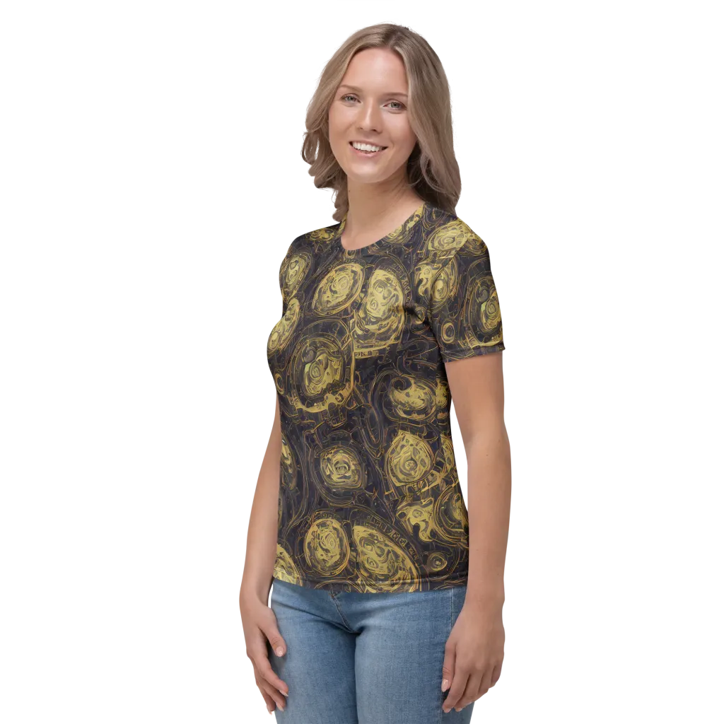 Astral Crucible on Women's Crew Neck T-Shirt — Left