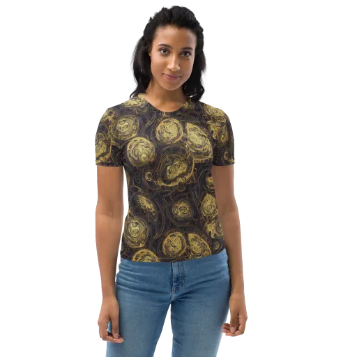 Astral Crucible on a Women's Crew Neck T-Shirt