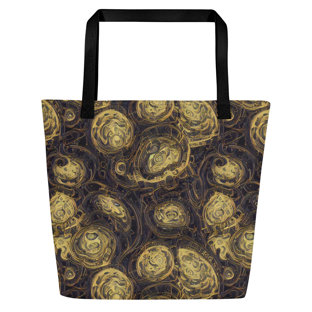 Astral Crucible on Large Tote Bag W/ Pocket — Front