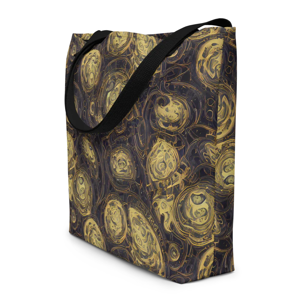 Astral Crucible on Large Tote Bag W/ Pocket — Front