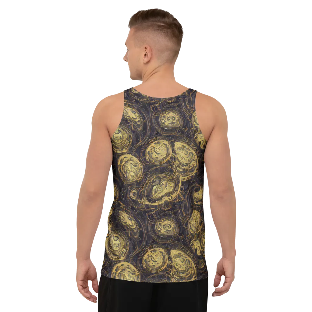 Astral Crucible on Men's Tank Top — Back